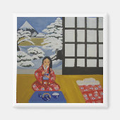 冬麺 マグネット (正面)