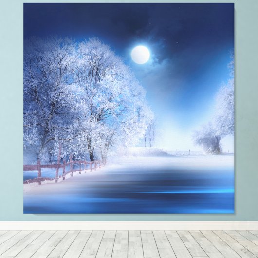 冬2019-03 キャンバスプリント (インサイチュ (ウッドフロア))