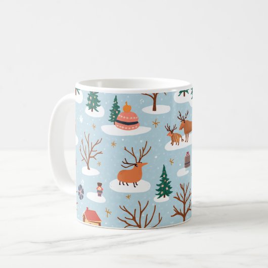 冬2 コーヒーマグカップ (正面左)