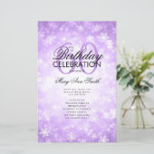 冬60誕生日プログラムパープルワンダーランドメニュー (スタンド正面)