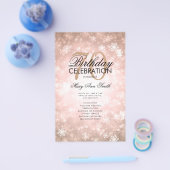 冬70誕生日プログラムバラ金ゴールドワンダーランド チラシ (シングル)