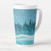 冬 カフェラテマグ (右アングル)