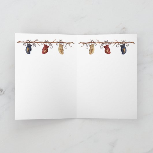 冬 カード (内部)