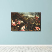 冬 キャンバスプリント (インサイチュ (ウッドフロア))