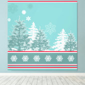 冬 キャンバスプリント (インサイチュ (ウッドフロア))