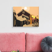 冬 キャンバスプリント (インサイチュ (リビング))