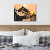 冬 キャンバスプリント (インサイチュ (寝室))