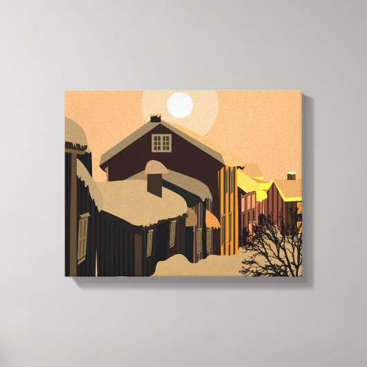 冬 キャンバスプリント (正面)