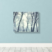 冬 キャンバスプリント (インサイチュ (ウッドフロア))