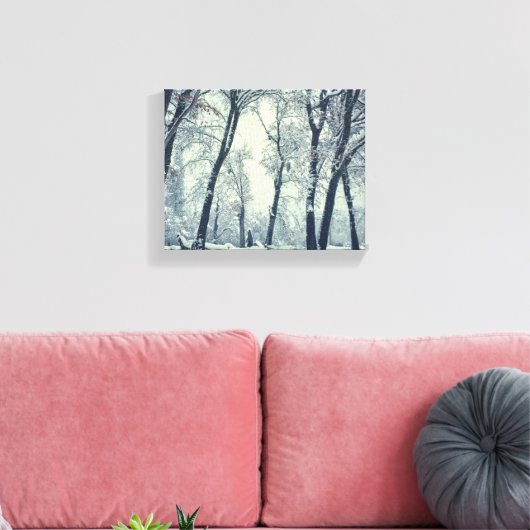 冬 キャンバスプリント (インサイチュ (リビング))