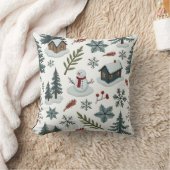 冬 クッション (ブランケット)