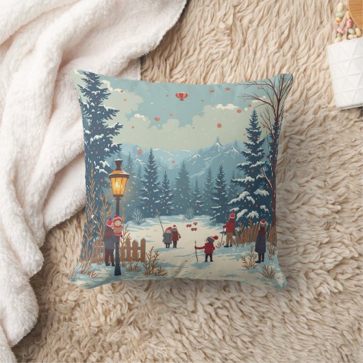 冬 クッション (ブランケット)