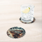 冬/クリスマスナイトトレイン ペーパーコースター (インサイチュ)