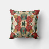 冬/クリスマス抽象芸術ミラーアート クッション (裏面)