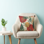 冬/クリスマス抽象芸術金ゴールド（ばちゃばちゃ）跳ねる クッション (椅子)