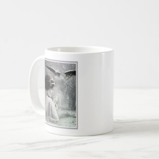 冬 コーヒーマグカップ (正面左)