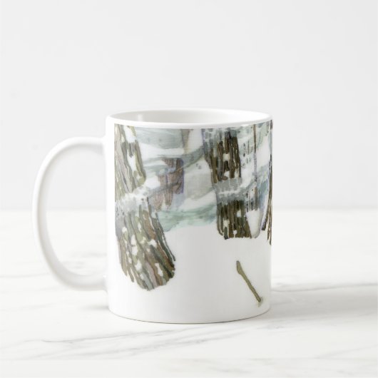 冬 コーヒーマグカップ (左)