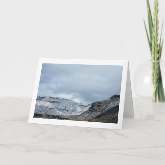 冬-サクラメント山脈 シーズンカード (正面)