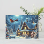 冬/サンタ/クリスマス/雪 シーズンカード (スタンド正面)