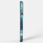 冬/サンタ/クリスマス/雪 SAMSUNG GALAXYケース (右側面)