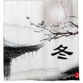 冬 シャワーカーテン (正面)