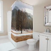 冬….. シャワーカーテン (インサイチュ)