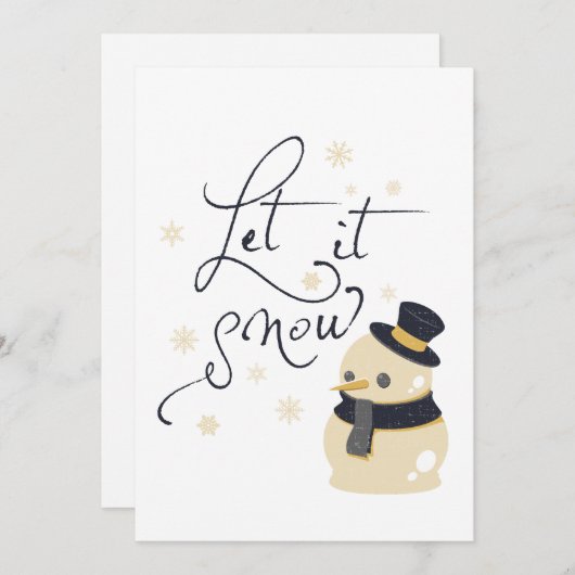 冬 シーズンカード (正面/裏面)