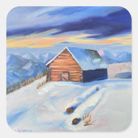 冬 スクエアシール (正面)