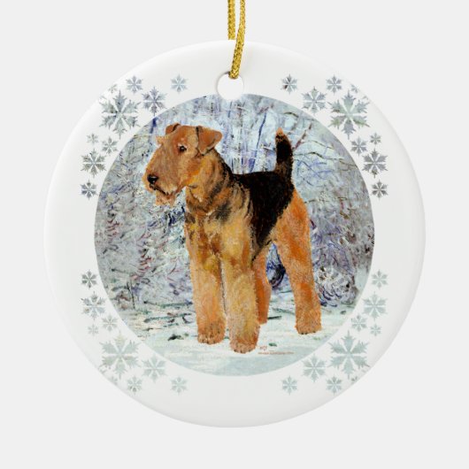 冬 セラミックオーナメント (正面)