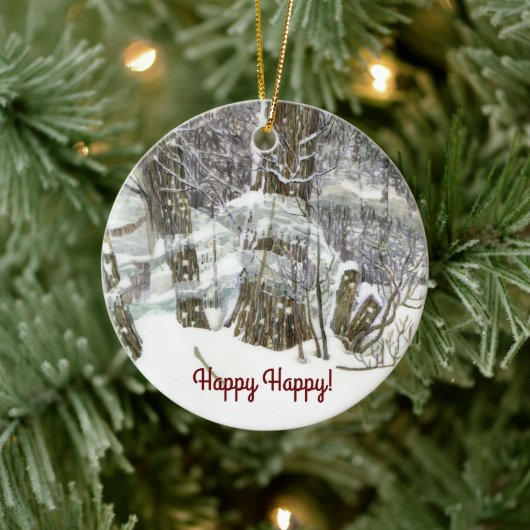 冬 セラミックオーナメント (ツリー)