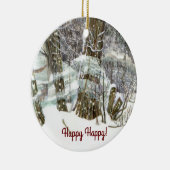 冬 セラミックオーナメント (右)