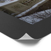 冬 – セントラルパーク – ニューヨーク ポスター (角)