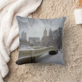 冬-セントラル・パーク-ニューヨークシティ クッション (ブランケット)