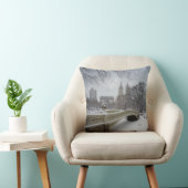 冬-セントラル・パーク-ニューヨークシティ クッション (椅子)