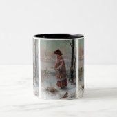 冬 ツートーンマグカップ (中央)