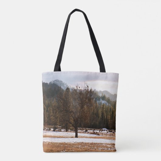 冬…... トートバッグ (裏面)