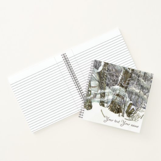 冬 ノートブック (内部)