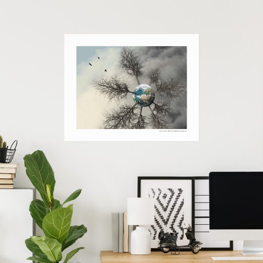 冬 – ハイバー ポスター (ホームオフィス)