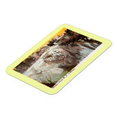 冬、パターソン、NJヴィンテージのパッシック秋 マグネット (左側)