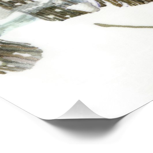 冬 フォトプリント            (角)