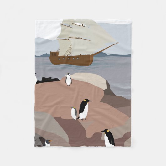 冬 フリースブランケット (正面)