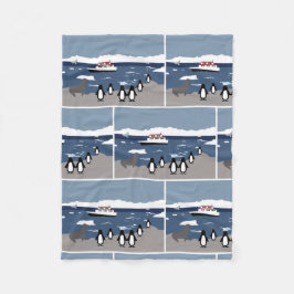 冬 フリースブランケット