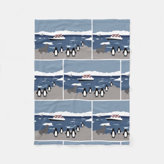 冬 フリースブランケット (正面)