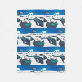 冬 フリースブランケット