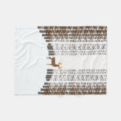 冬 フリースブランケット (正面(横))