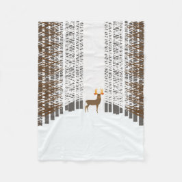 冬 フリースブランケット