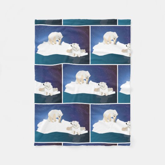 冬 フリースブランケット (正面)