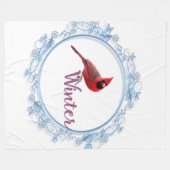 冬 フリースブランケット (正面(横))