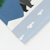 冬 フリースブランケット (角)