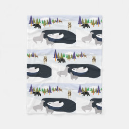 冬 フリースブランケット